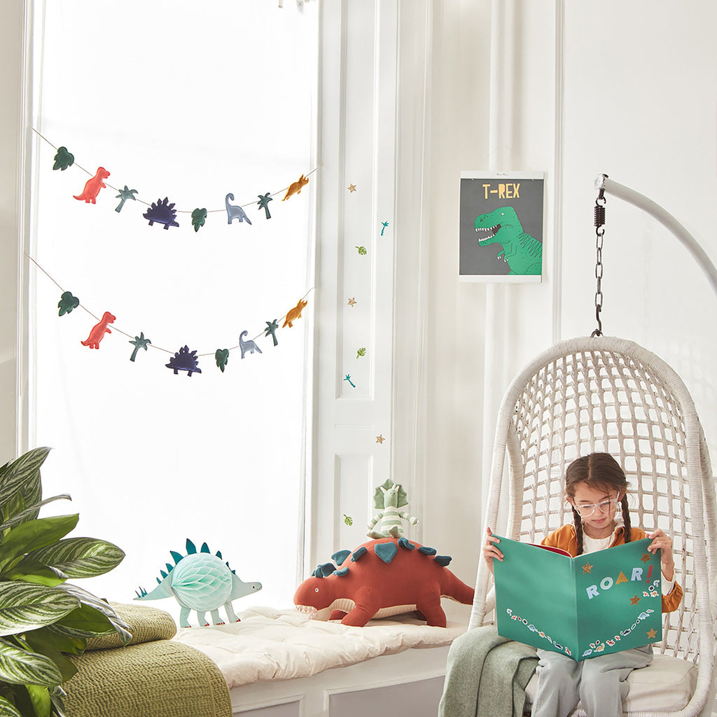 Meri Meri Large Stegosaurus Knitted Toy | Playroom Avenue