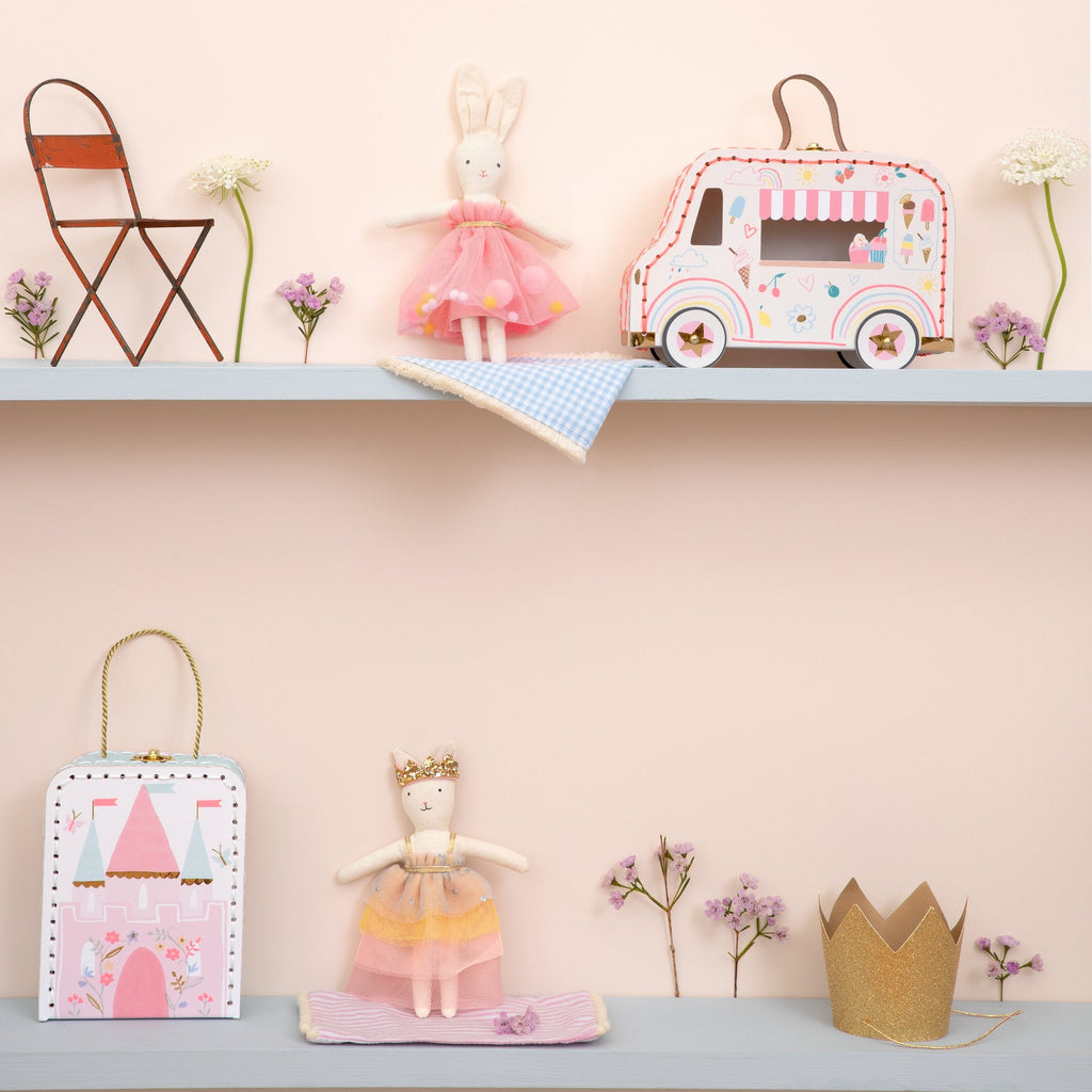 Meri Meri Ice Cream Van Bunny Mini Suitcase Doll | Playroom Avenue