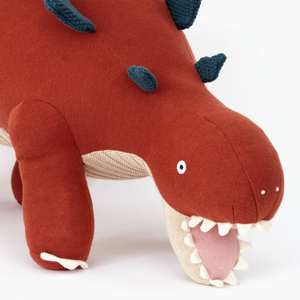 Meri Meri Large Stegosaurus Knitted Toy | Playroom Avenue
