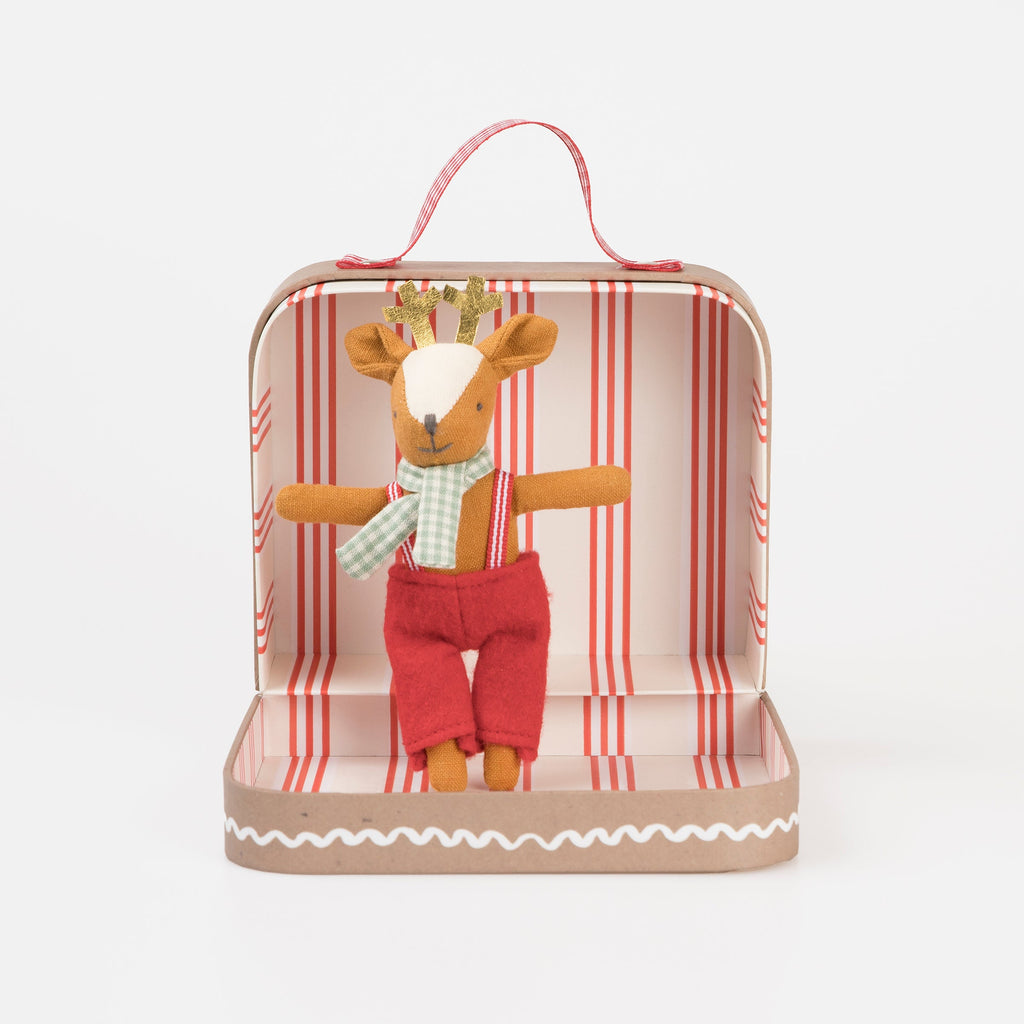 Meri Meri Reindeer Mini Doll & Suitcase | Playroom Avenue
