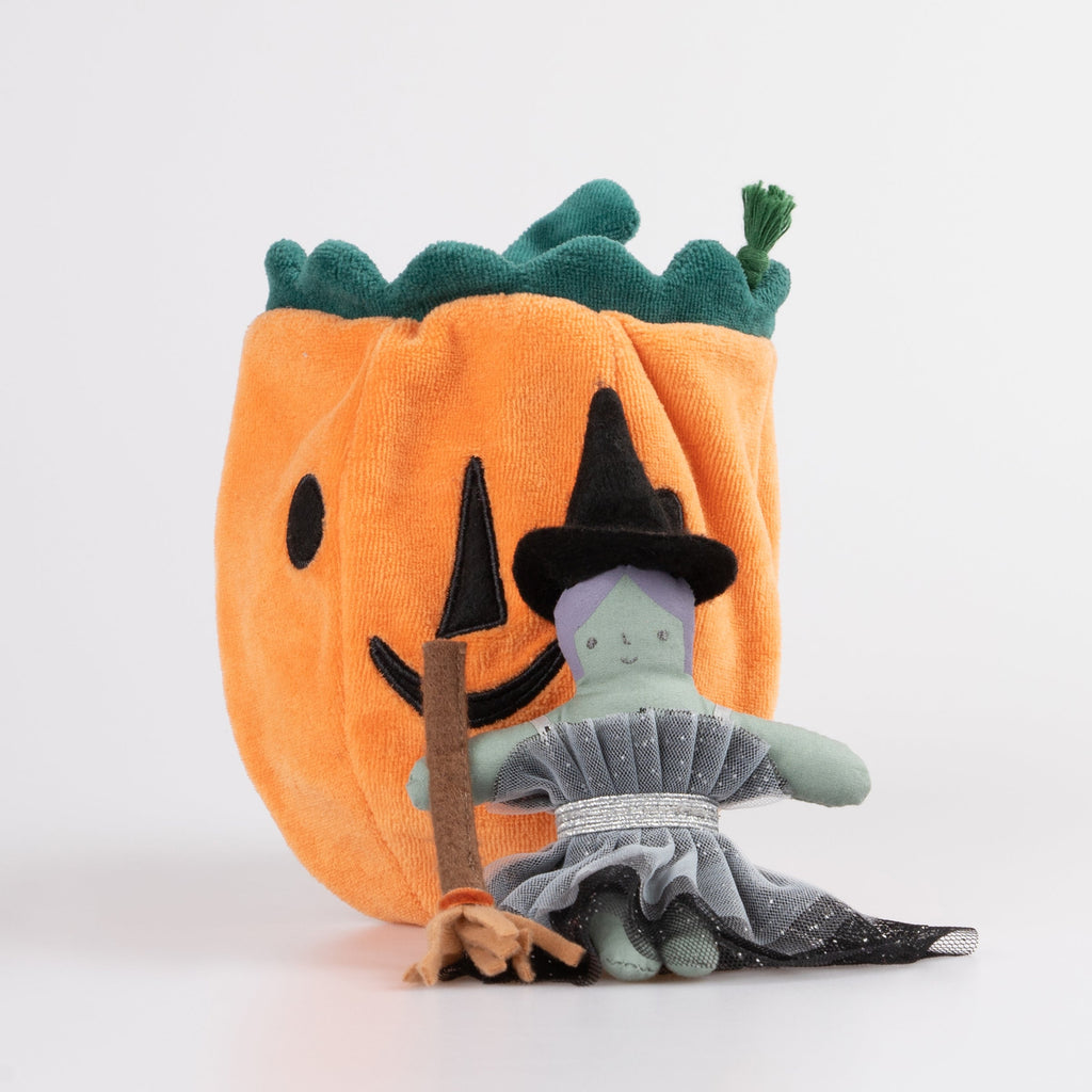Meri Meri Pumpkin Witch Mini Doll | Playroom Avenue