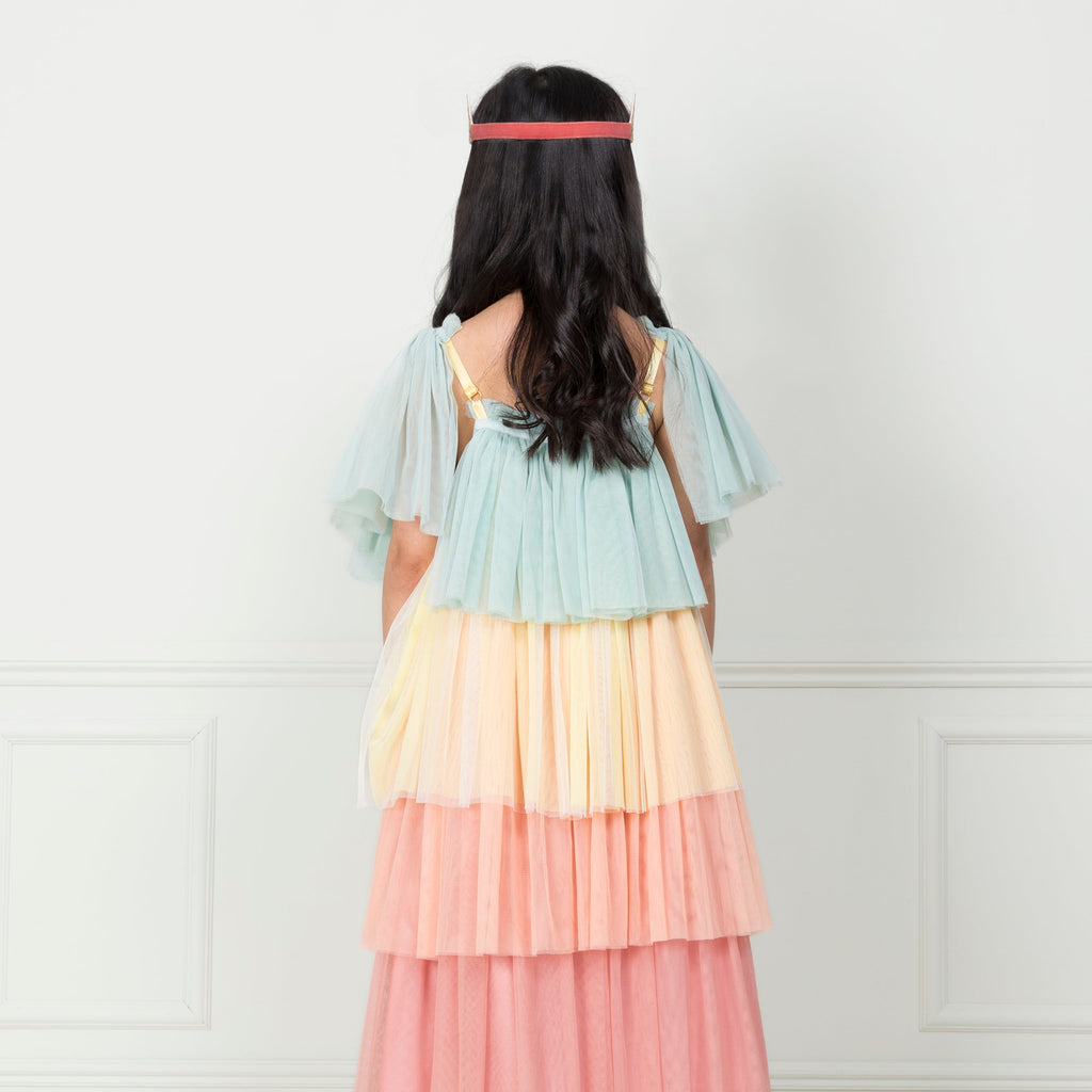 Meri Meri Rainbow Ruffle Princess Costume | Playroom Avenue