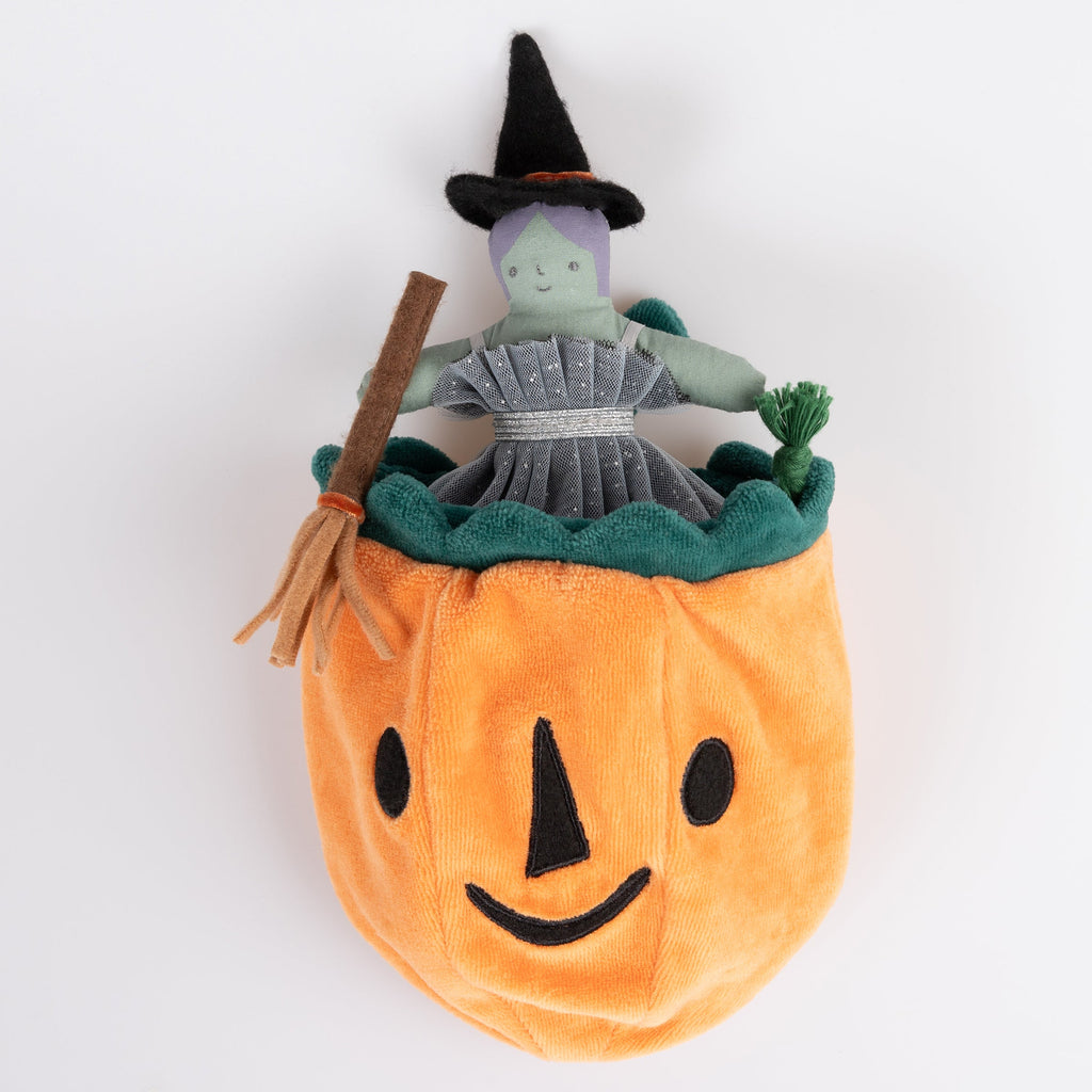 Meri Meri Pumpkin Witch Mini Doll | Playroom Avenue