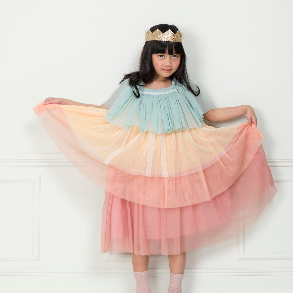 Meri Meri Rainbow Ruffle Princess Costume | Playroom Avenue