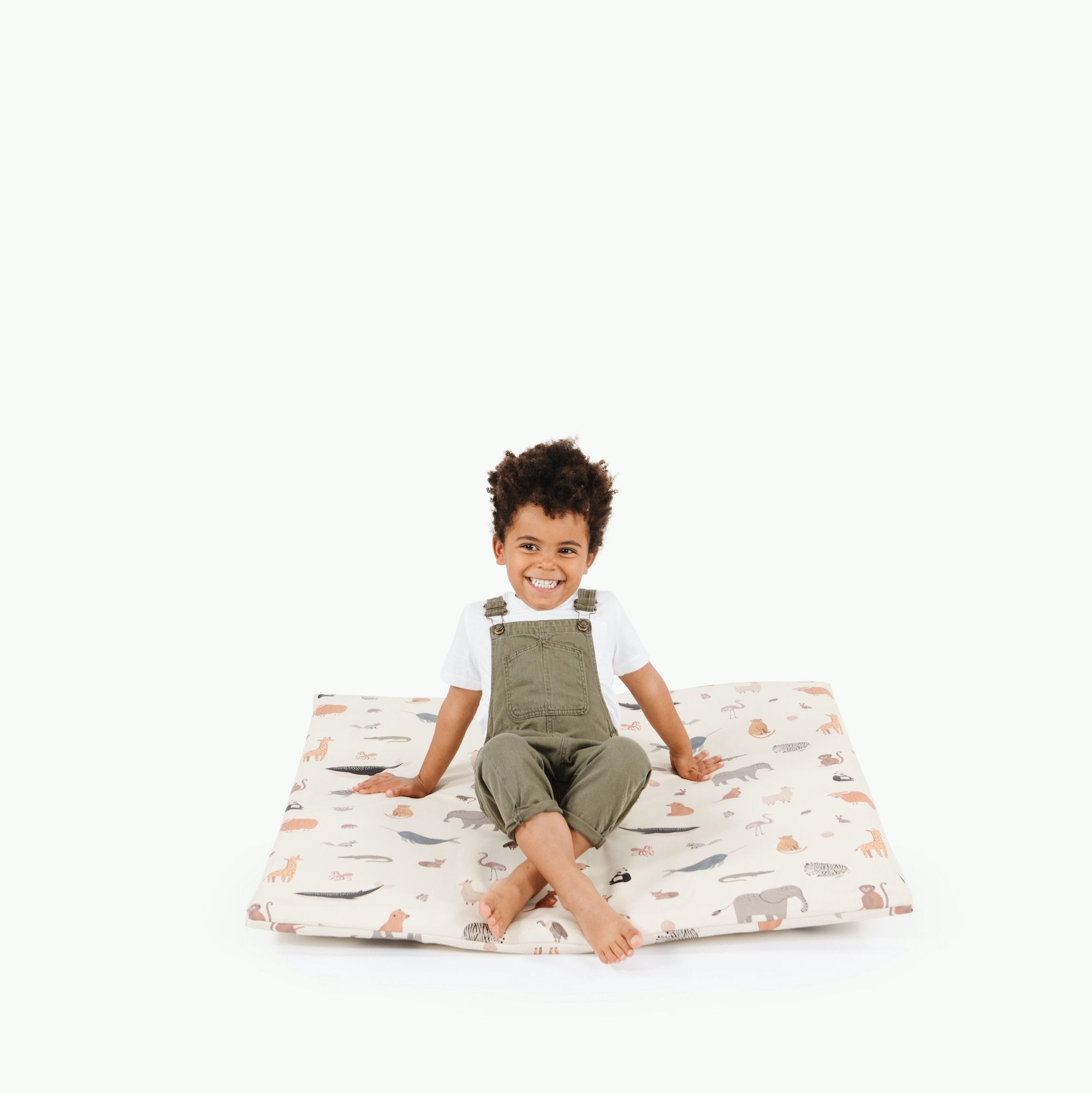 Wholesale Padded Mini Playmat Menagerie Square | Playroom Avenue