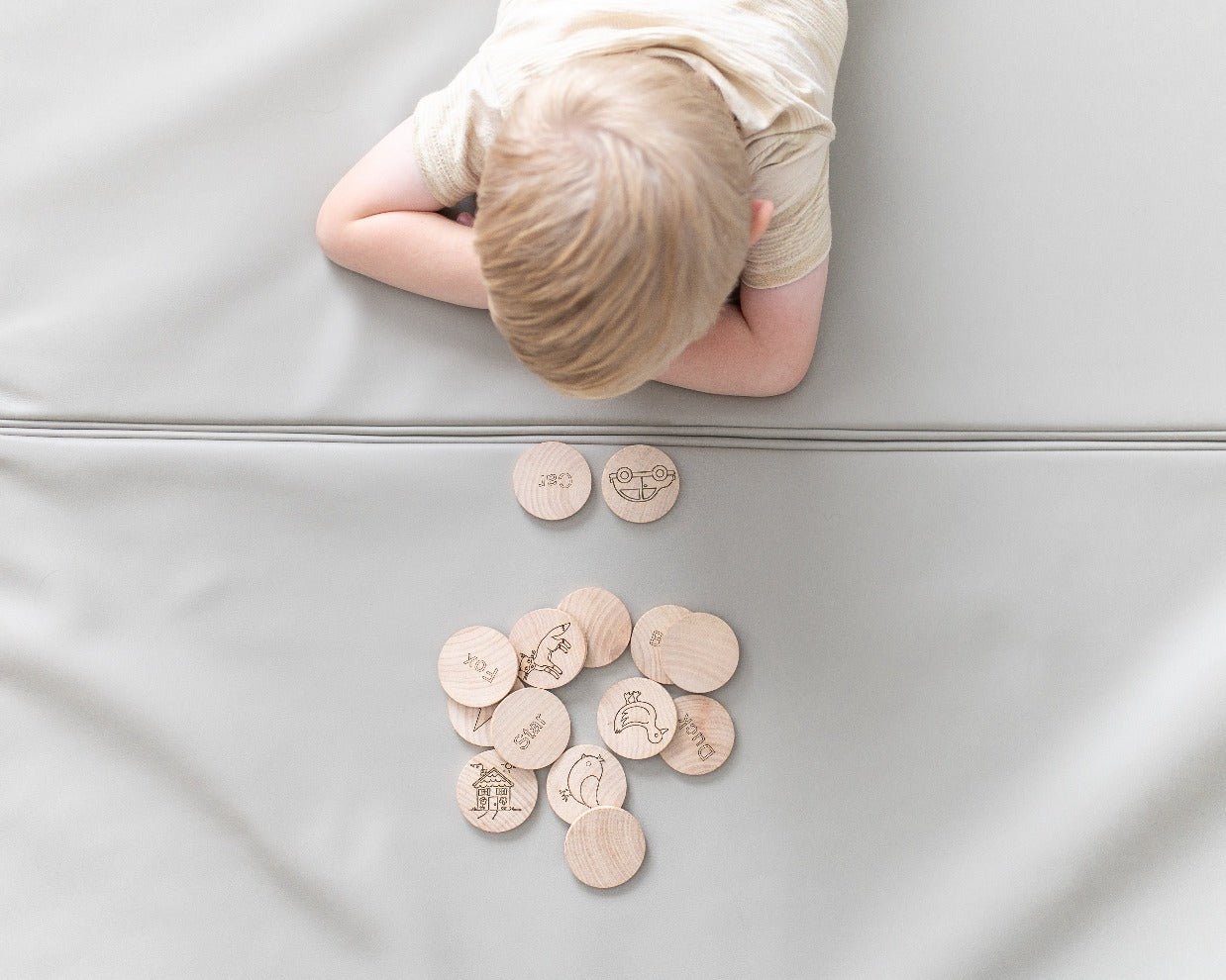 Bannor Mini Sight Words Matching Tiles