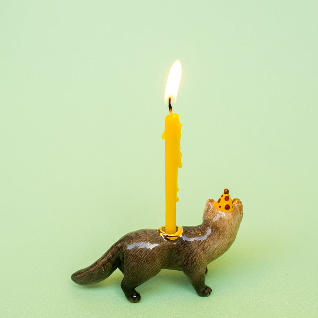 Camp Hollow Mink Cake Topper | Playroom Avenue