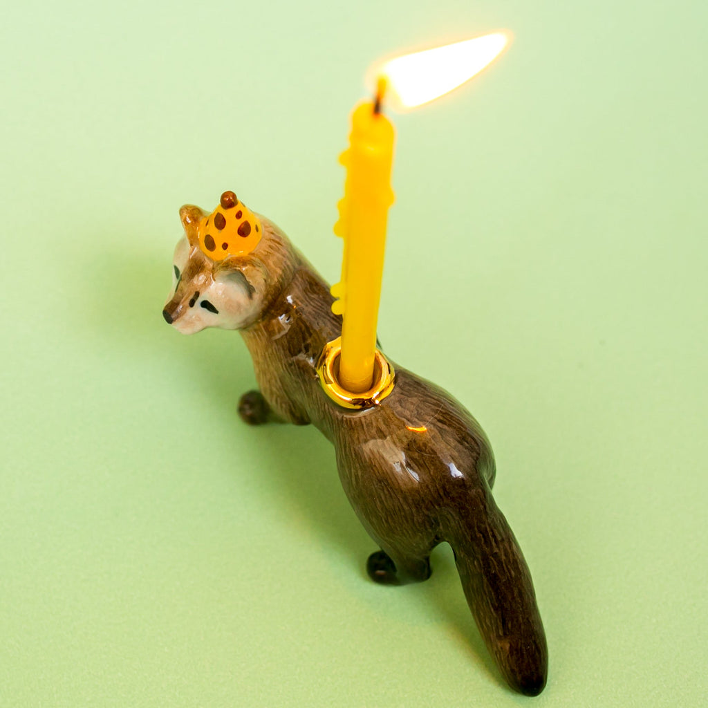Camp Hollow Mink Cake Topper | Playroom Avenue