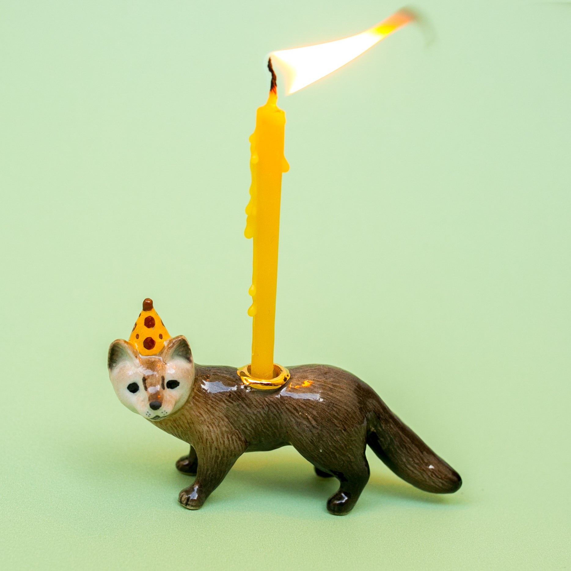 Camp Hollow Mink Cake Topper | Playroom Avenue