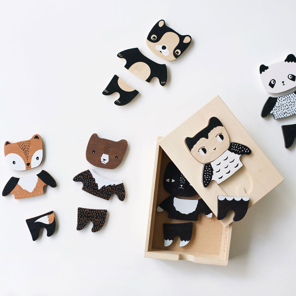 Wee Gallery Mix & Match Animal Tiles | Playroom Avenue