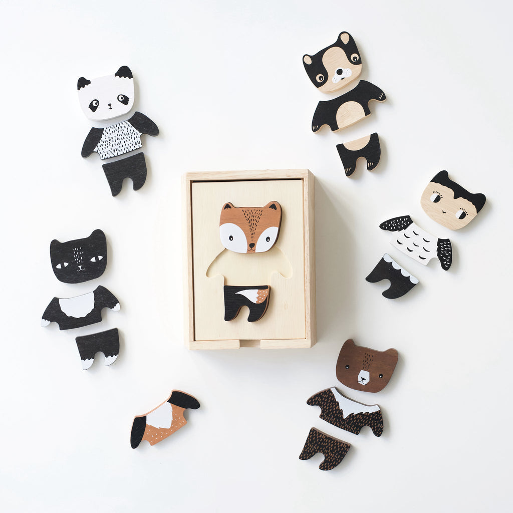 Wee Gallery Mix & Match Animal Tiles | Playroom Avenue