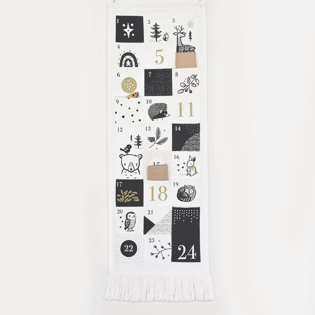 Wee Gallery Festive Friends 24 Pocket Advent Calendar | Playroom Avenue
