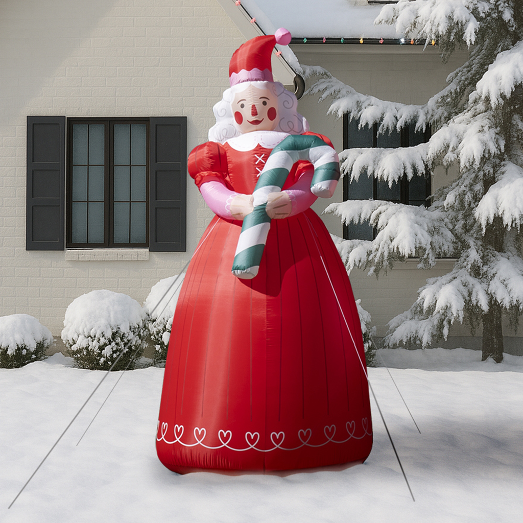 smol Mrs. Claus Inflatable | Playroom Avenue