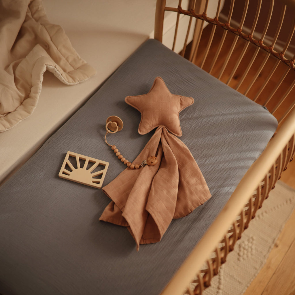 Mushie Star Lovey Blanket | Playroom Avenue
