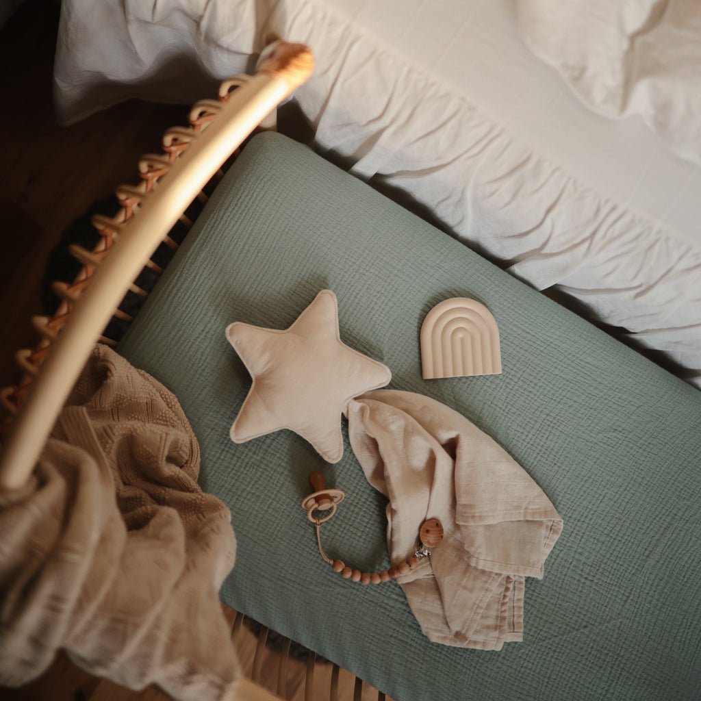 Mushie Star Lovey Blanket | Playroom Avenue