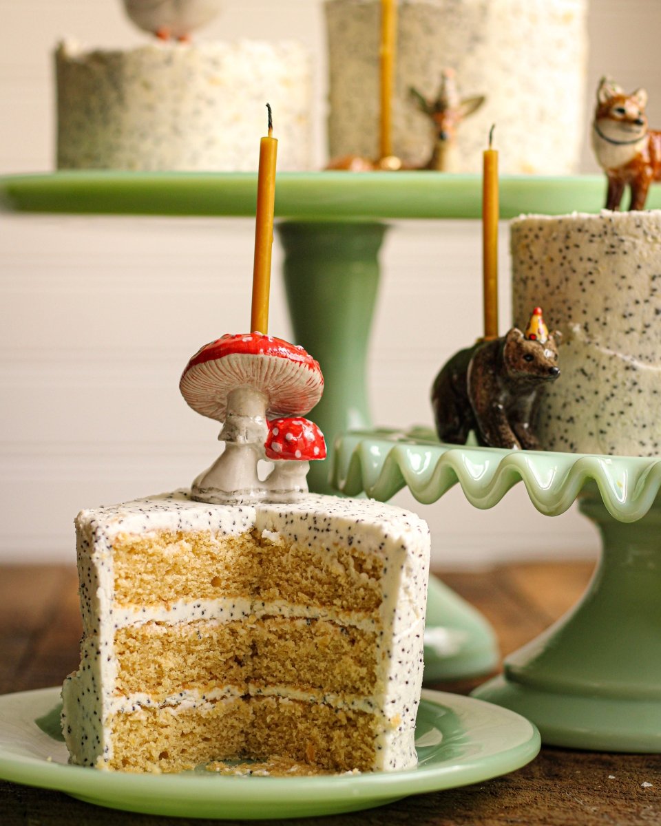 Camp Hollow Mushroom Cake Topper | Playroom Avenue