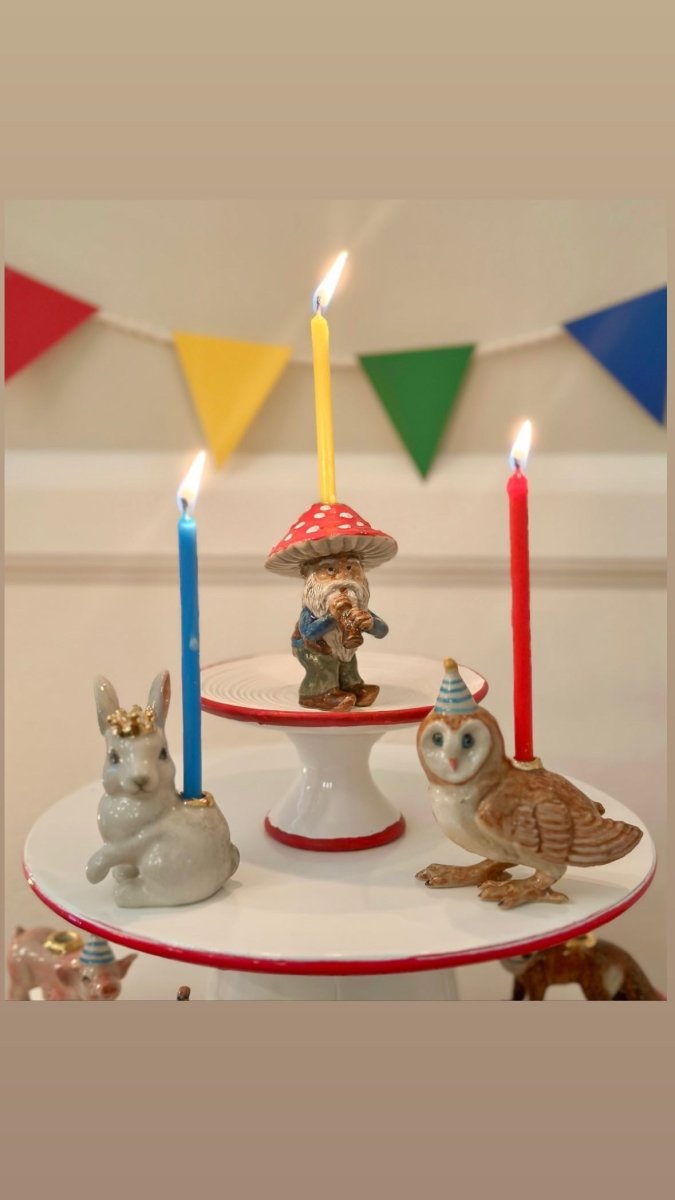 Camp Hollow Mushroom GNOME Cake Topper | Playroom Avenue