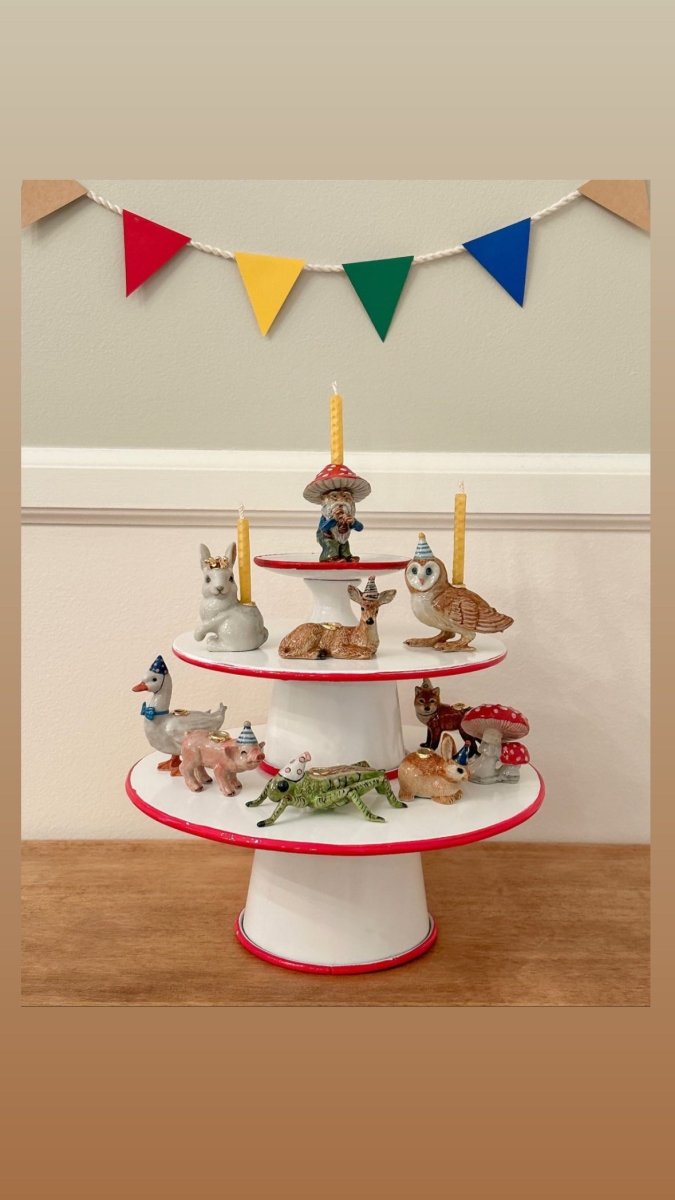 Camp Hollow Mushroom GNOME Cake Topper | Playroom Avenue