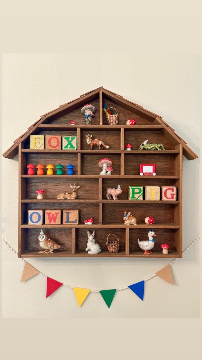 Camp Hollow Mushroom GNOME Cake Topper | Playroom Avenue