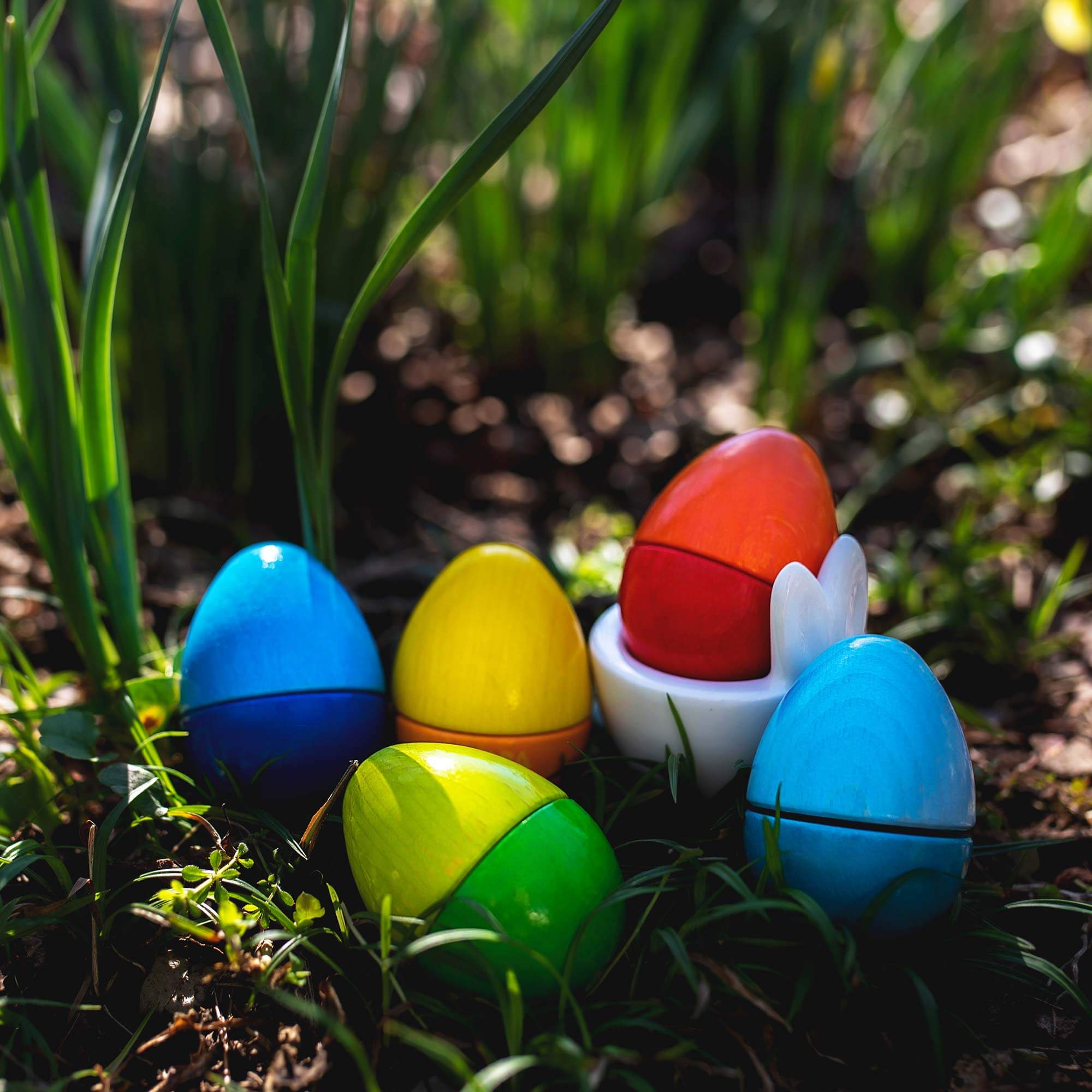 HABA Fun with Sounds Wooden Eggs | Playroom Avenue