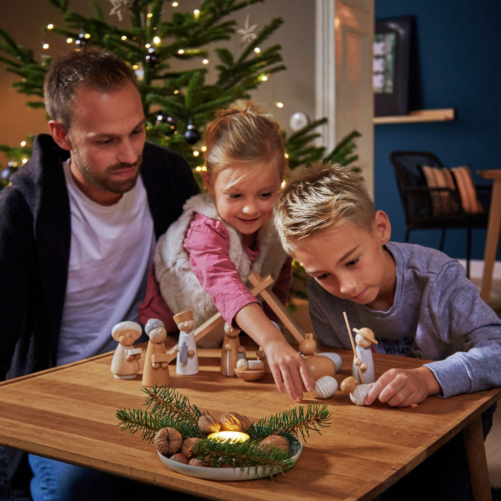 HABA Natural Wood Nativity Set | Playroom Avenue