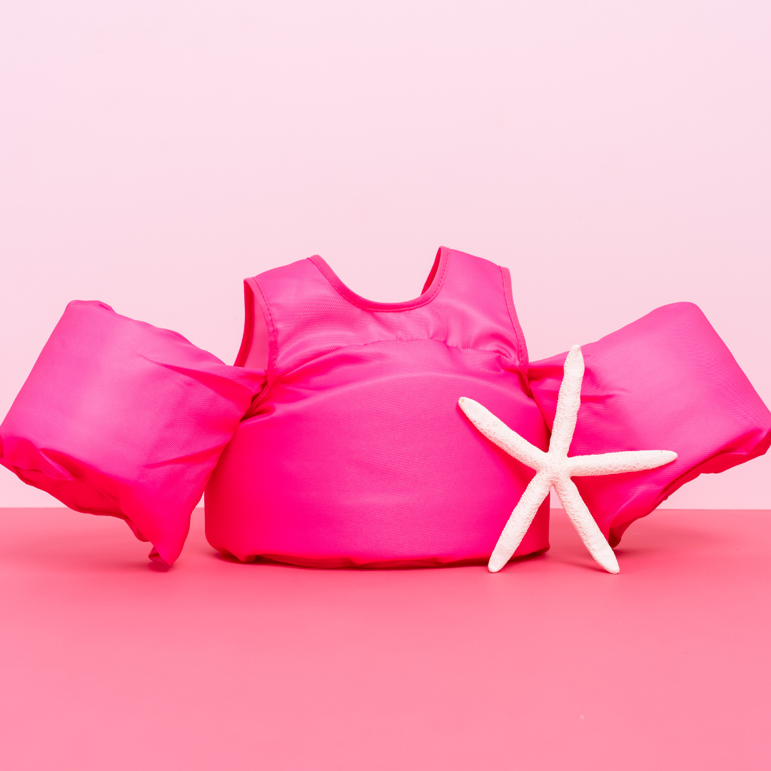 Dripfloats Neon Pink Kids Float