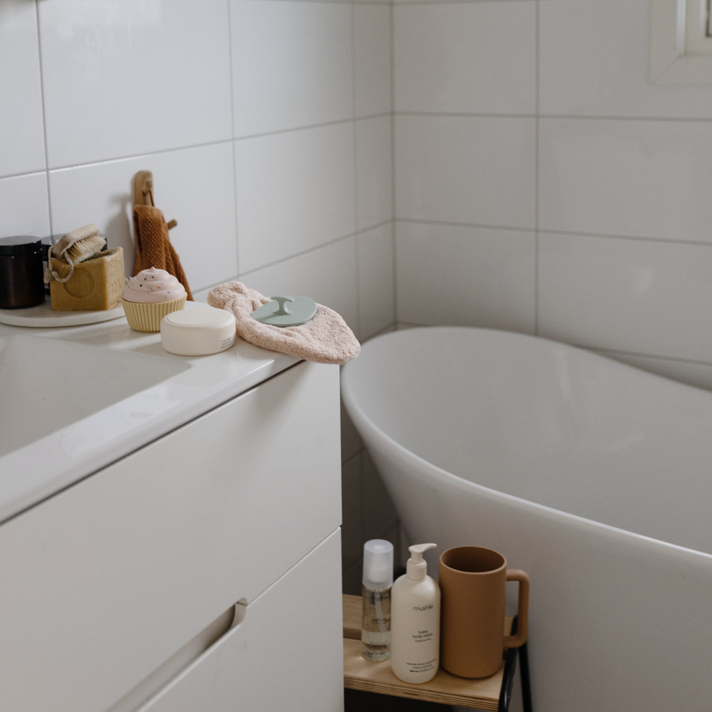 Mushie Cradle Cap Brushes | Playroom Avenue