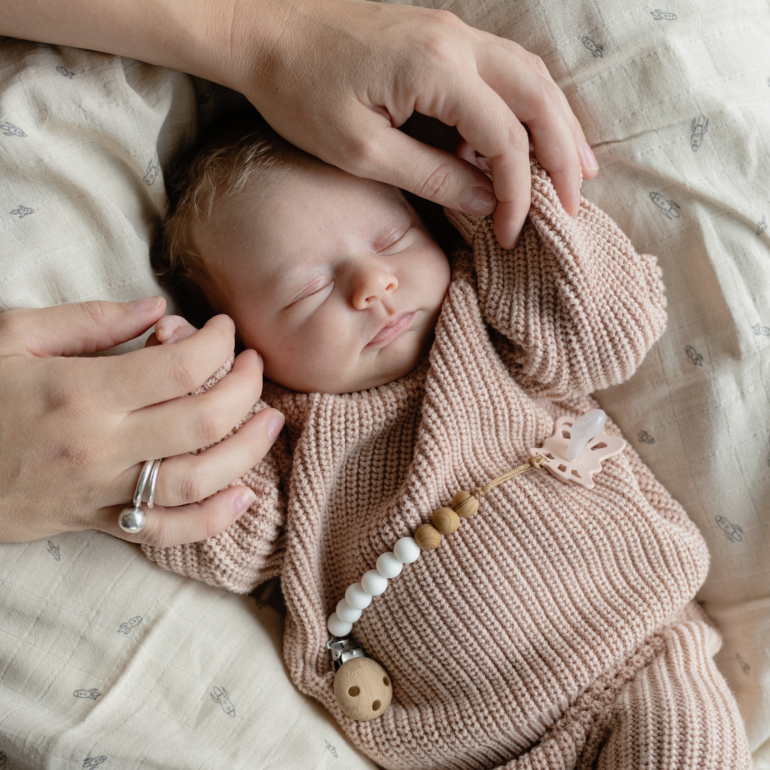 Mushie Organic Cotton Muslin Swaddle Blanket | Playroom Avenue