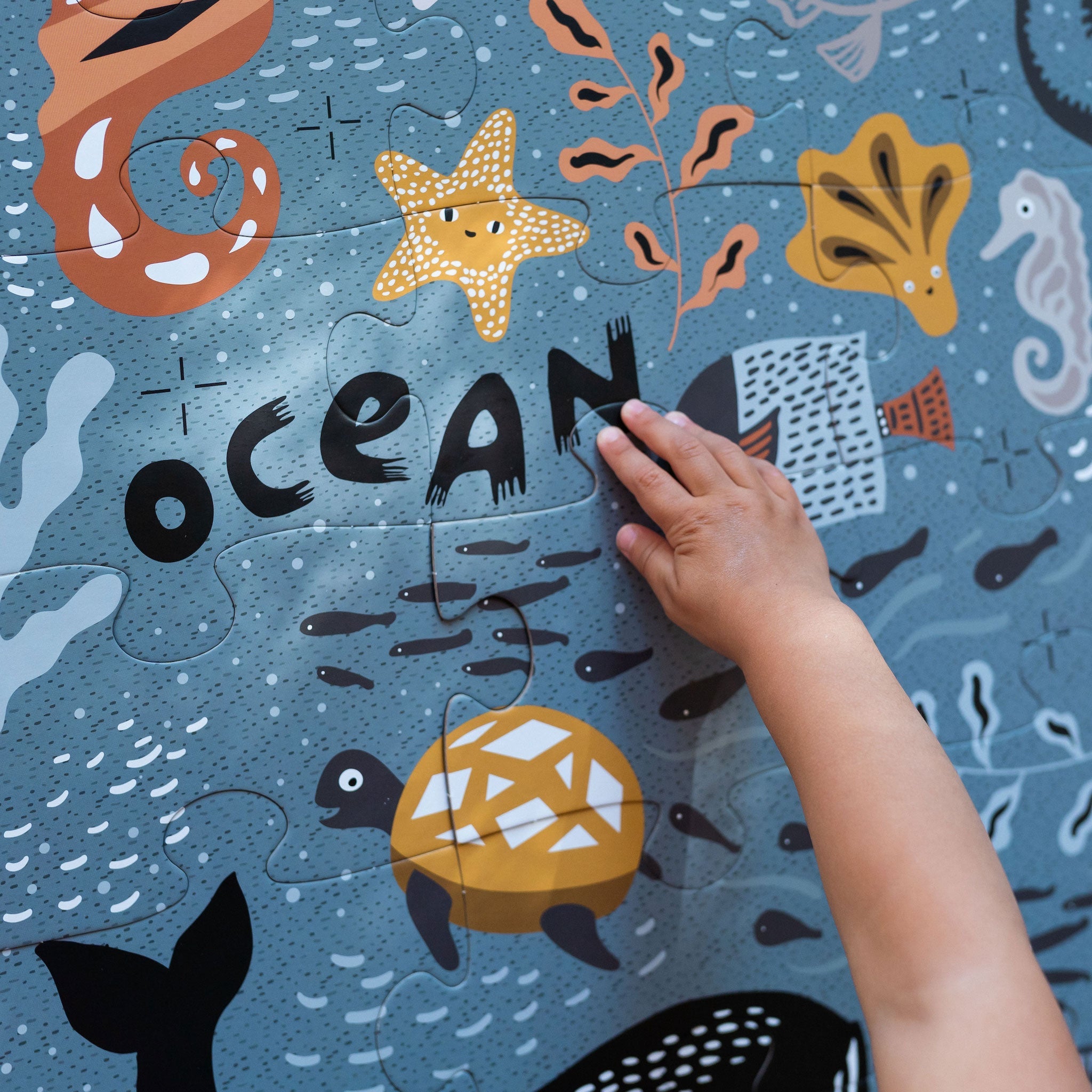 Wee Gallery Ocean Life Floor Puzzle | Playroom Avenue