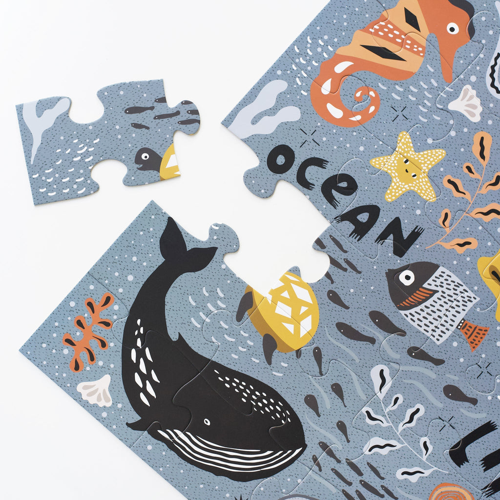 Wee Gallery Ocean Life Floor Puzzle | Playroom Avenue