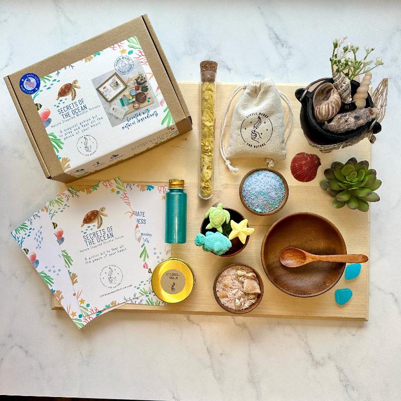 Little Hands and Nature Secrets Of The Ocean | Playroom Avenue