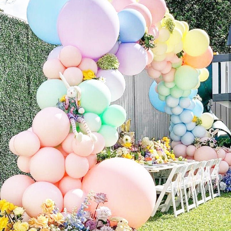 Pastel Rainbow Mini Balloon Cake Topper | Playroom Avenue