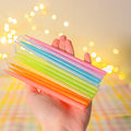 Camp Hollow Pastel Rainbow Tapered Candle Set (x12) | Playroom Avenue