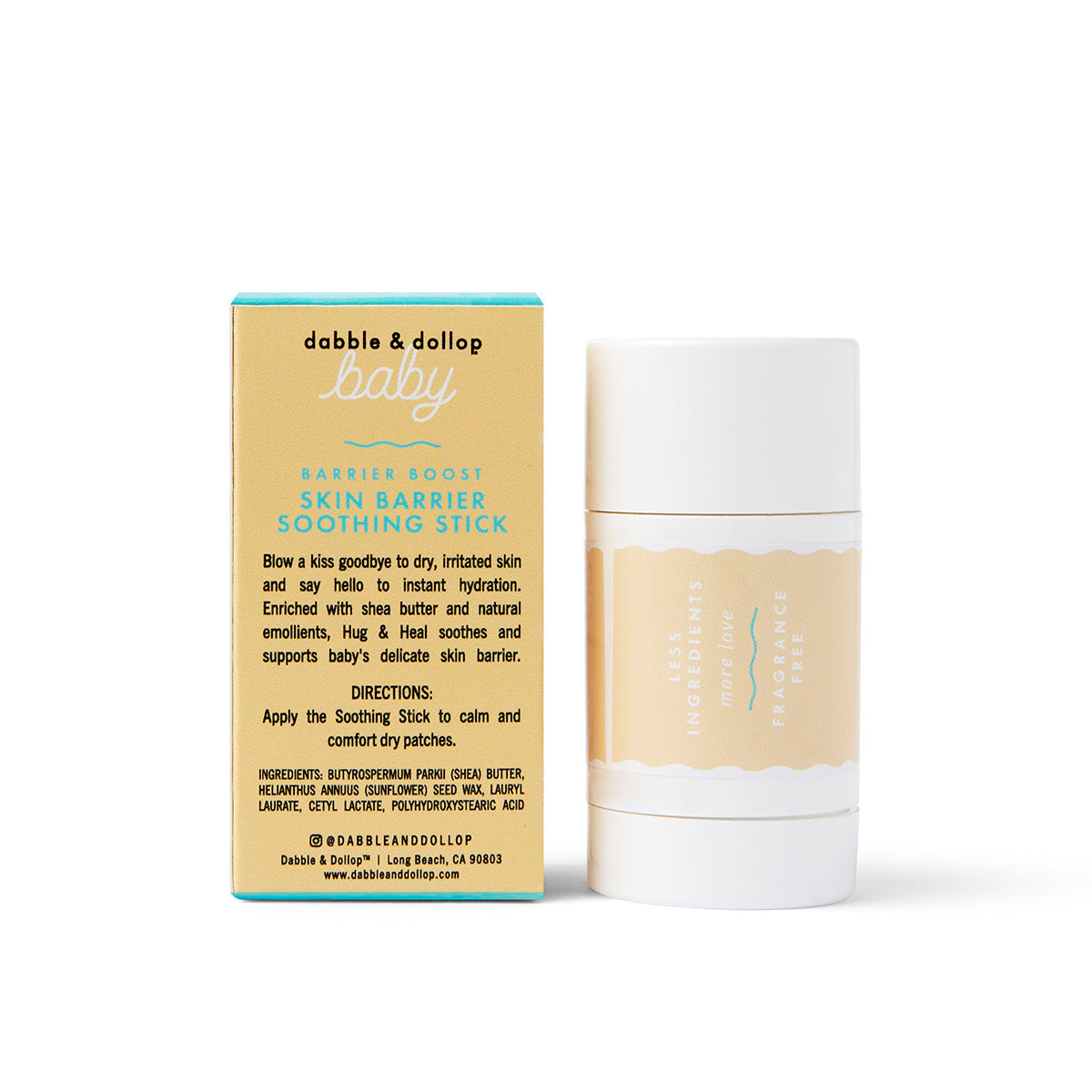 Dabble & Dollop Barrier Boost Skin Barrier Soothing Stick | Playroom Avenue