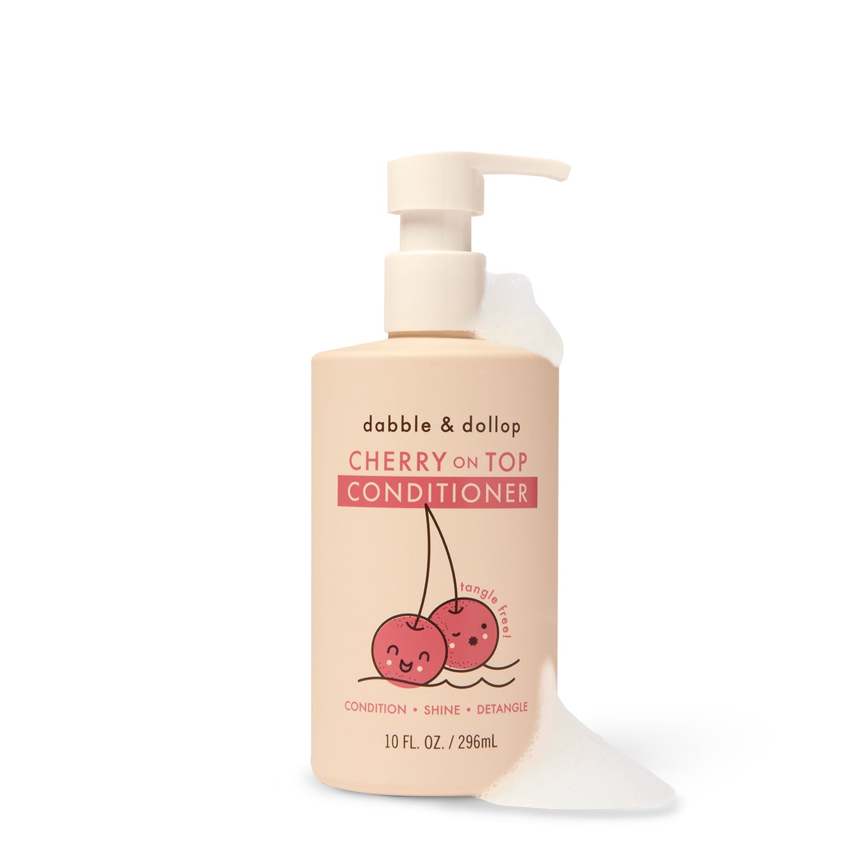 Dabble & Dollop Cherry on Top Hair Conditioner | Playroom Avenue