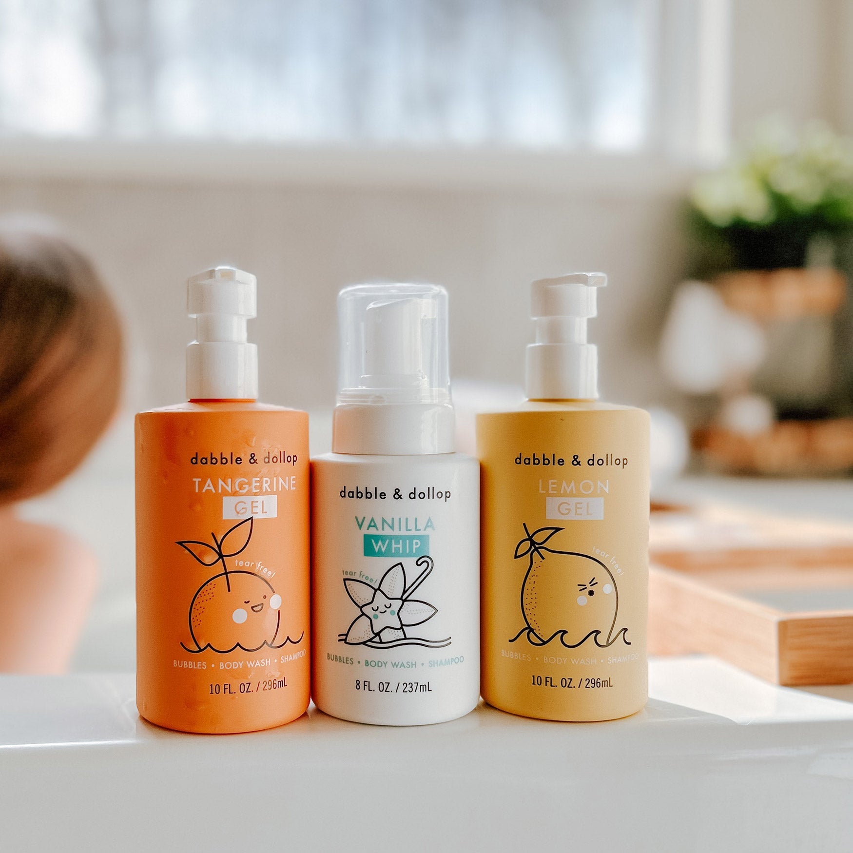 Dabble & Dollop Citrus Kiss Bath Bundle | Playroom Avenue