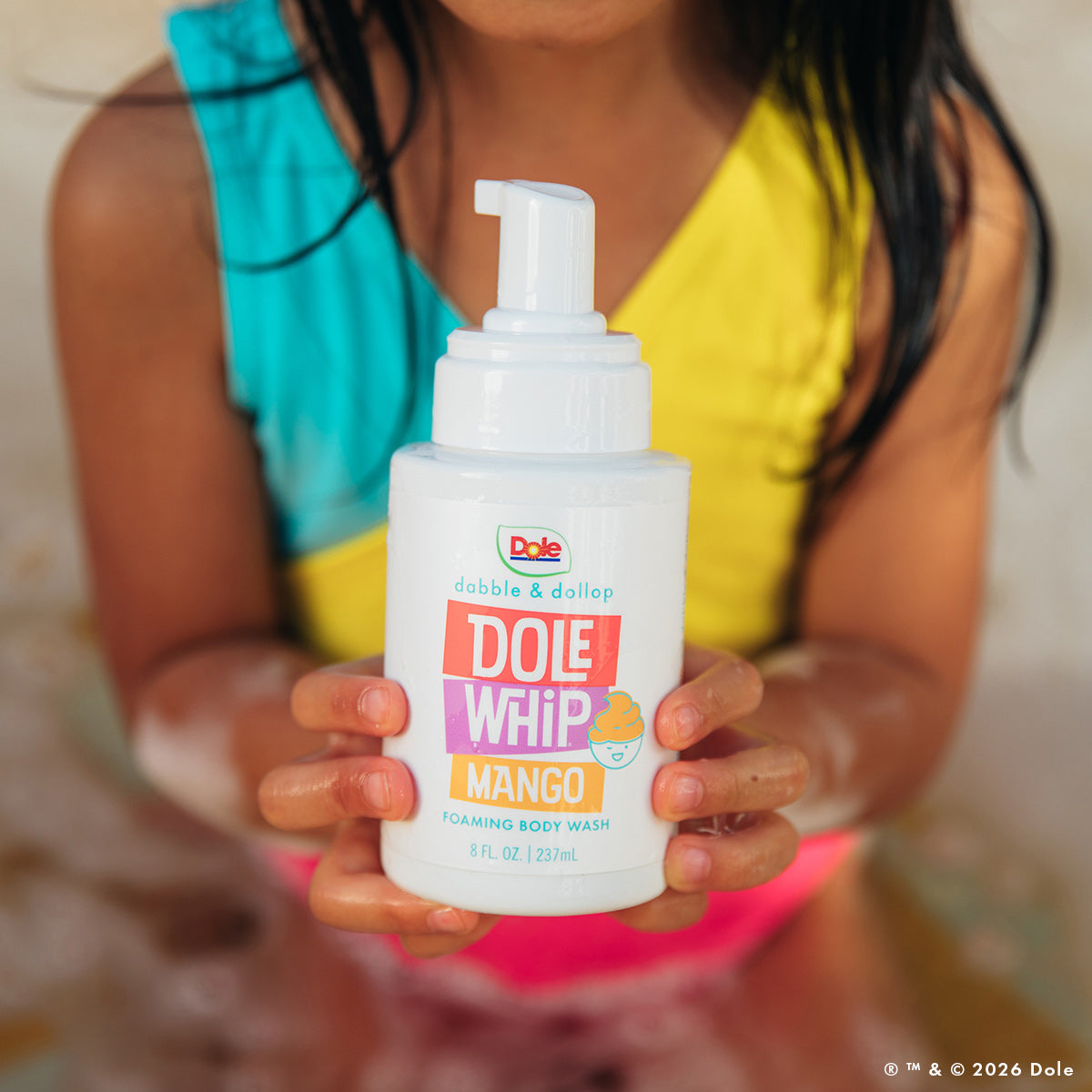 Dabble & Dollop Dole Whip® Mango Foaming Body Wash