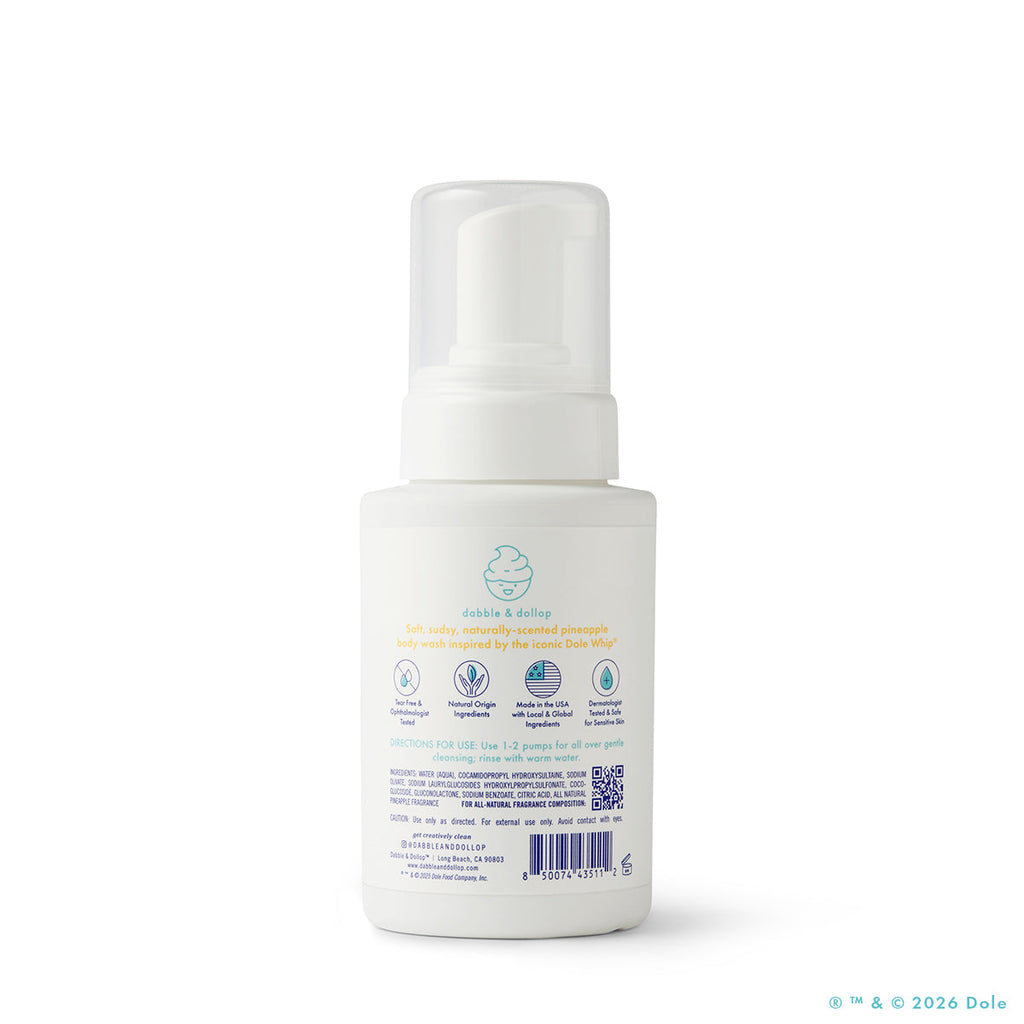Dabble & Dollop Dole Whip® Pineapple Foaming Body Wash