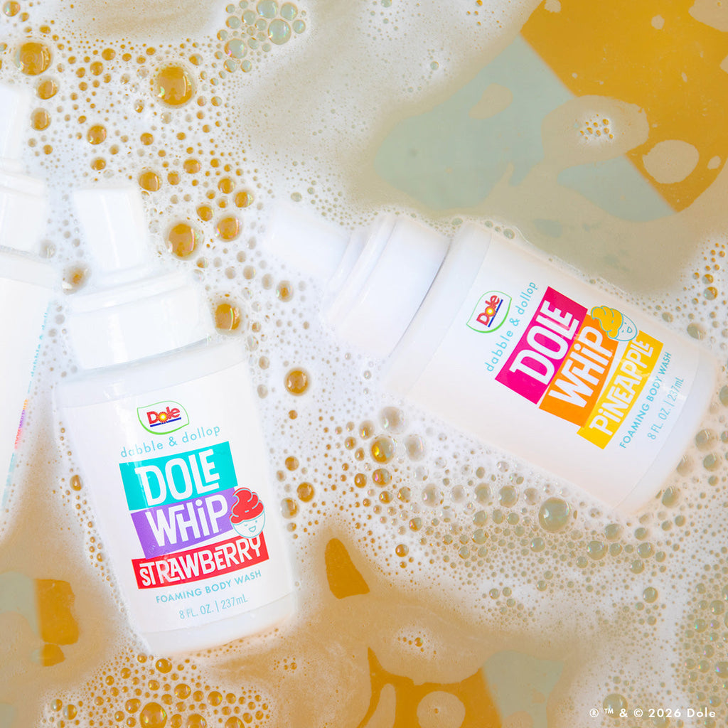 Dabble & Dollop Dole Whip® Pineapple Foaming Body Wash