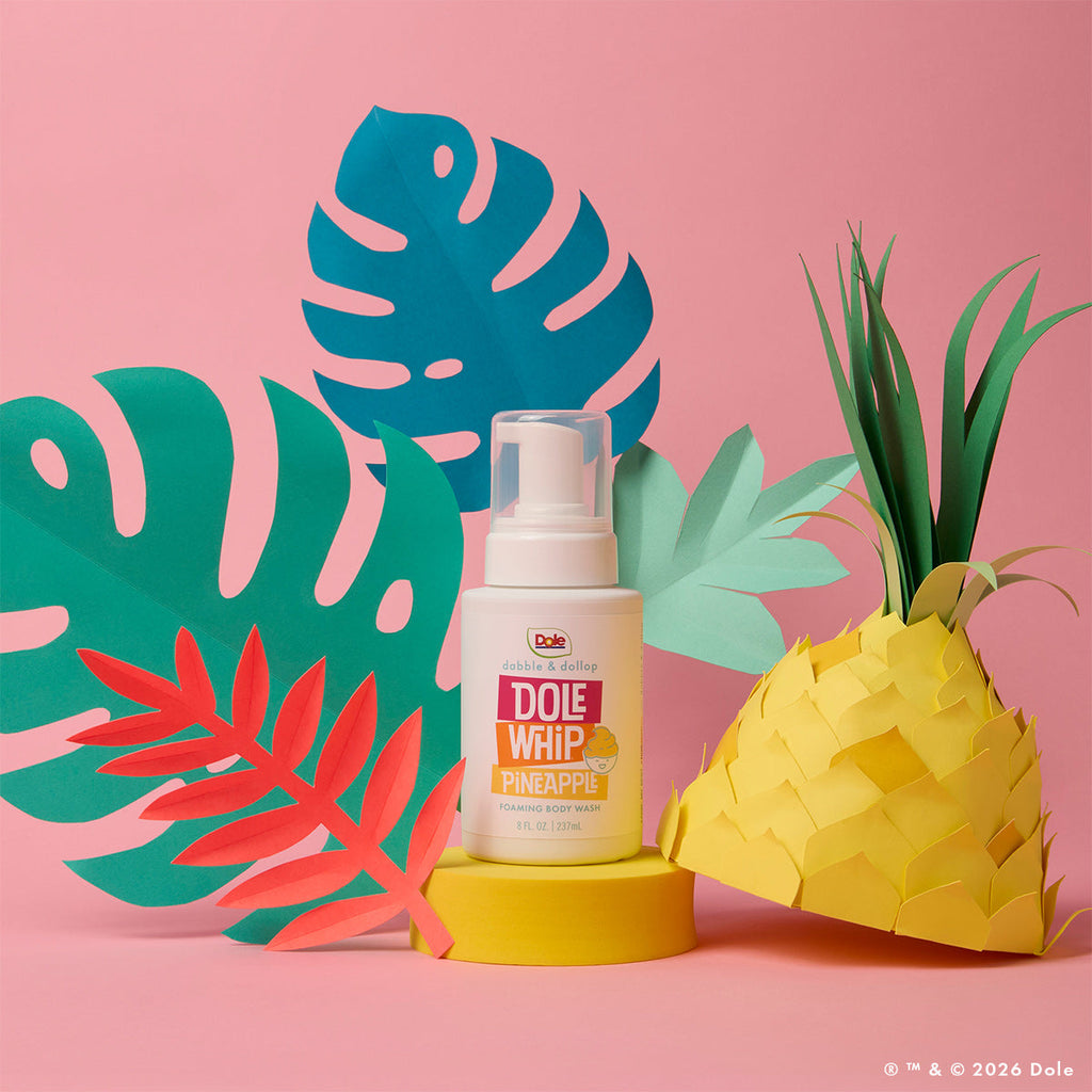 Dabble & Dollop Dole Whip® Pineapple Foaming Body Wash