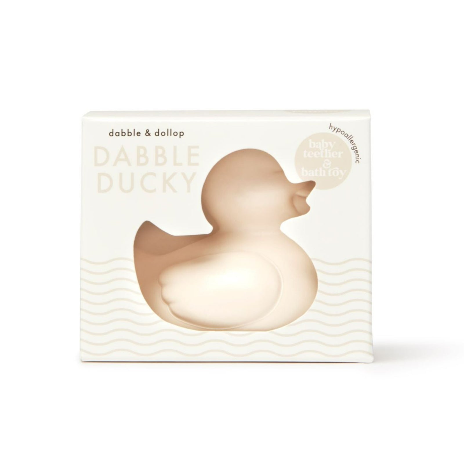 Dabble & Dollop Ducky Bath Toy & Teether | Playroom Avenue