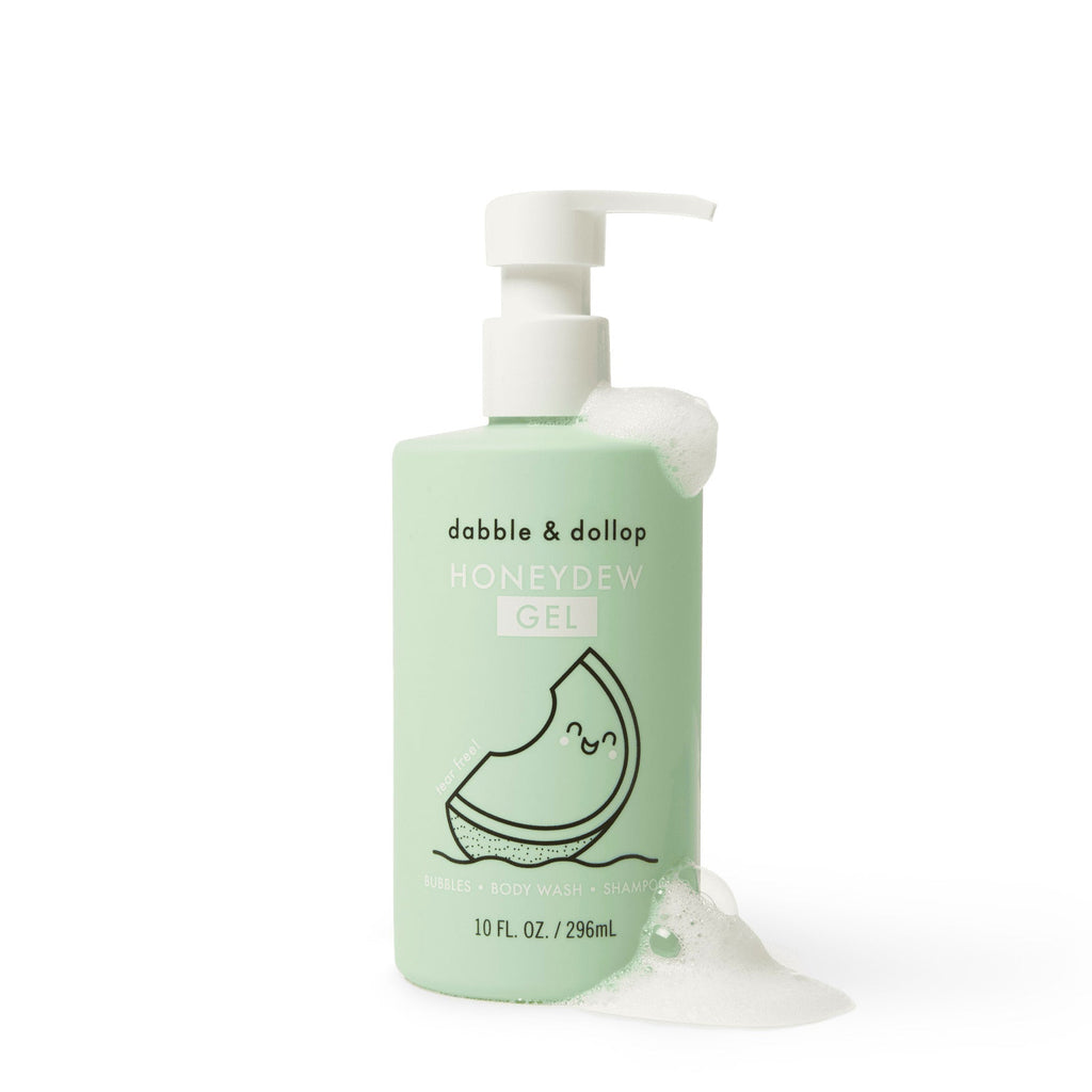 Dabble & Dollop Honeydew Bubble Bath, Body Wash & Shampoo | Playroom Avenue