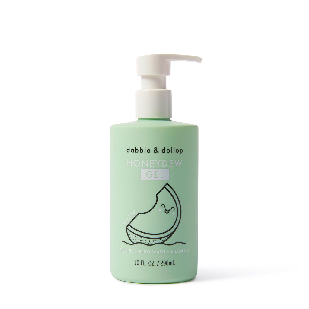 Dabble & Dollop Honeydew Bubble Bath, Body Wash & Shampoo | Playroom Avenue