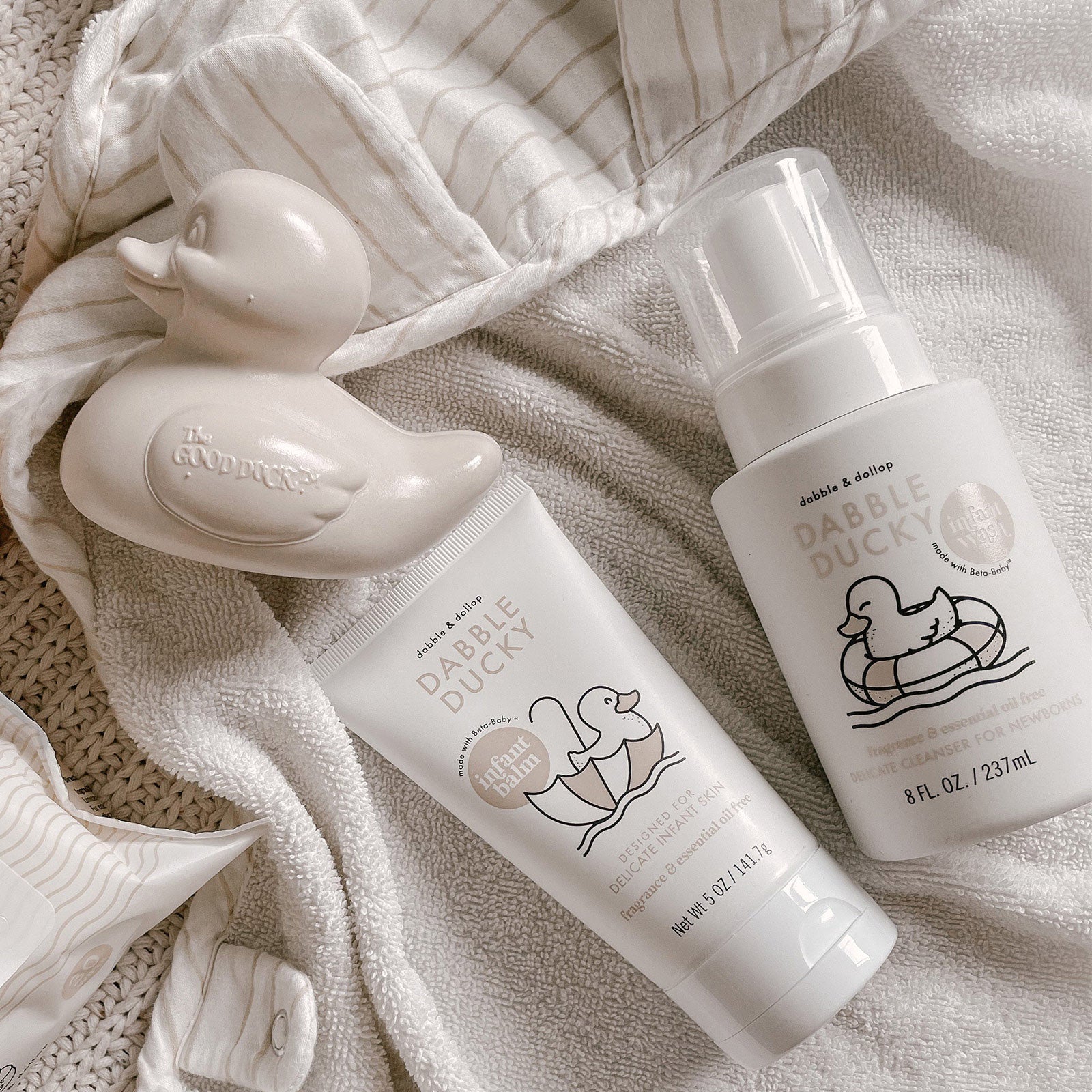 Dabble & Dollop Fragrance Free Foaming Infant Wash | Playroom Avenue