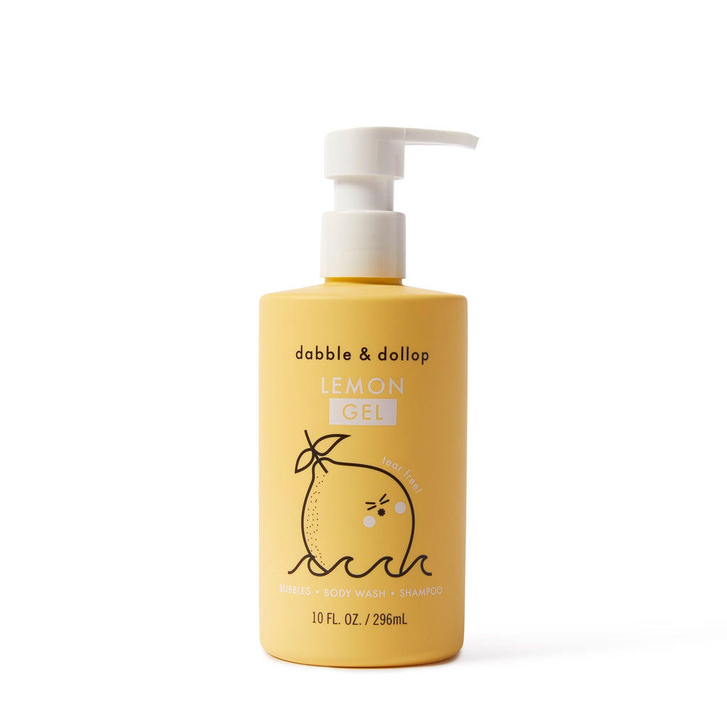 Dabble & Dollop Lemon Bubble Bath, Body Wash & Shampoo | Playroom Avenue