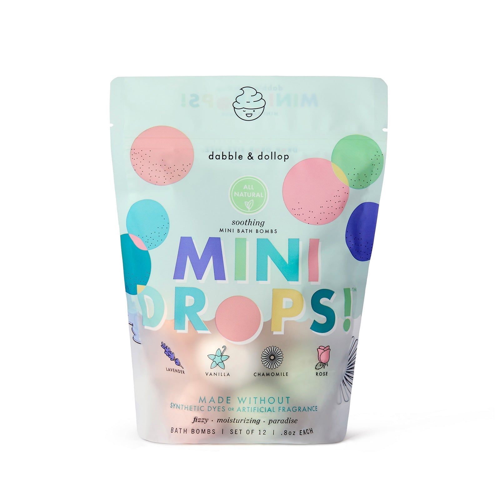 Dabble & Dollop Soothing Mini Bath Bombs | Playroom Avenue
