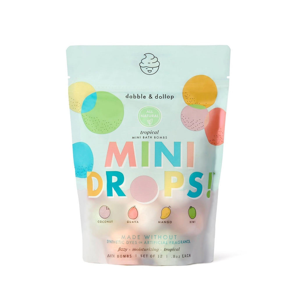 Dabble & Dollop Tropical Mini Bath Bombs | Playroom Avenue