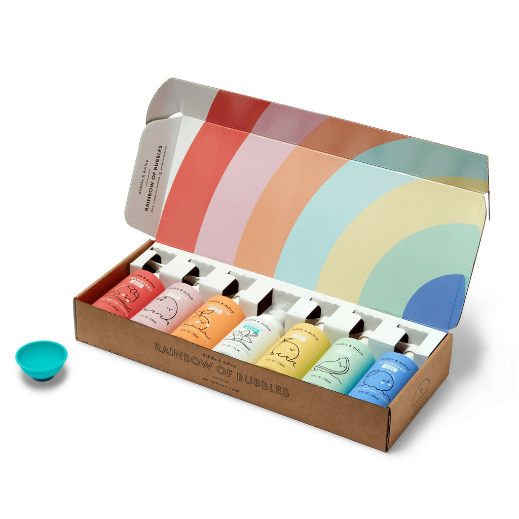 Dabble & Dollop Rainbow of Bubbles Bath Bundle | Playroom Avenue