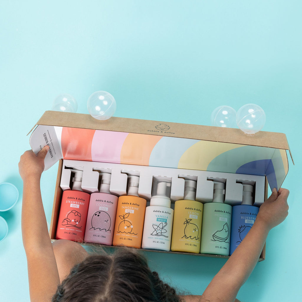 Dabble & Dollop Rainbow of Bubbles Bath Bundle | Playroom Avenue