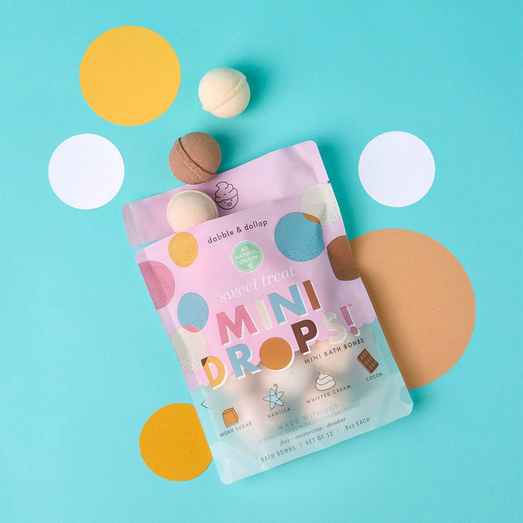 Dabble & Dollop Sweet Treat Mini Bath Bombs | Playroom Avenue